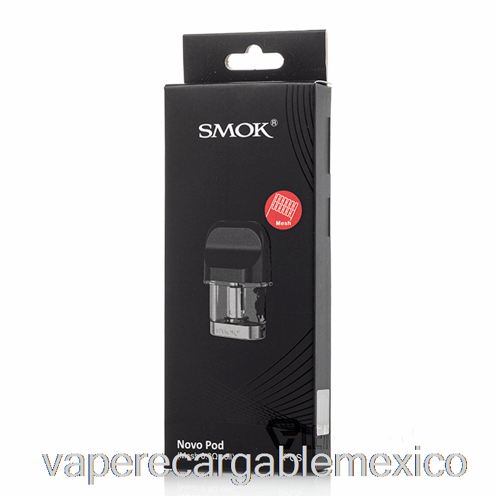 Vape Recargable Smok Novo Cartuchos De Cápsulas De Repuesto 0.8ohm Novo Mesh Pods